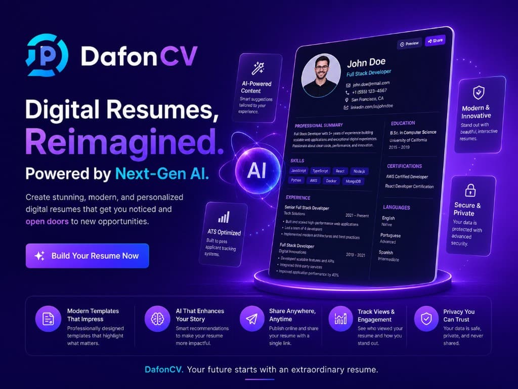 DafonCV banner image